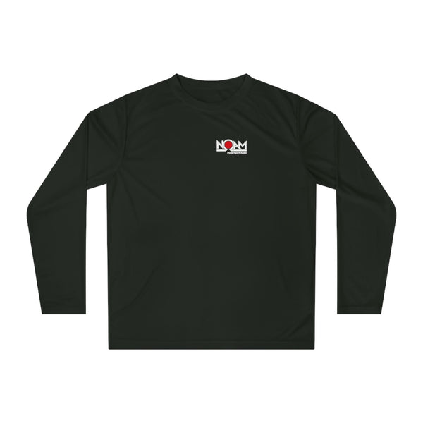 NOAM Performance Long Sleeve Shirt Black/White