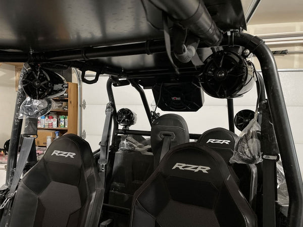 NUTV5-S QUAD - For Ride command - All years RZR Pro XP, PRO R, Turbo R Trail S 1000 + 2022-2025 General, XP 2024-2025