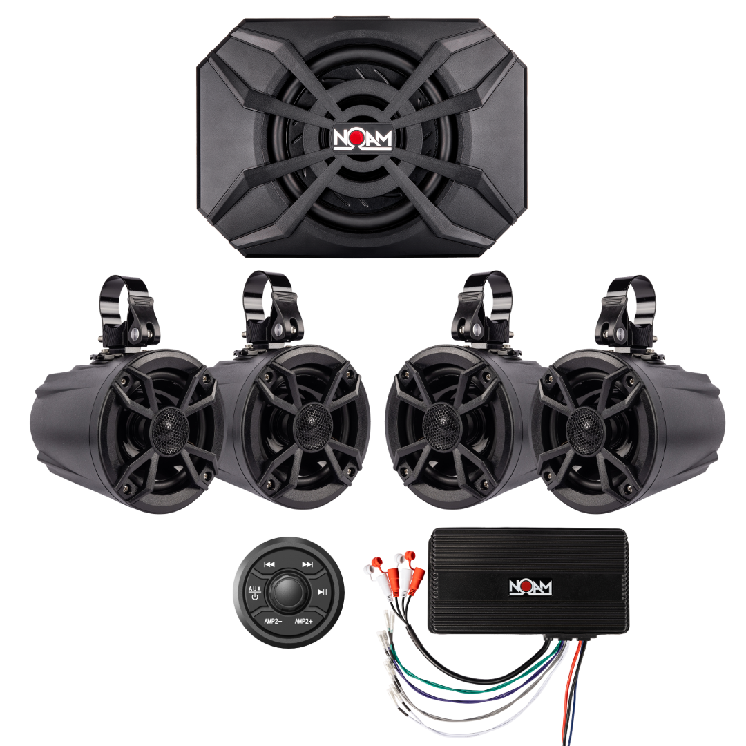 ST管5球ナショナル　AS-300.a  Bluetooth付 NOAM AUDIO | NUTV5 QUAD | ATV & Golf Cart – NOAM Audio