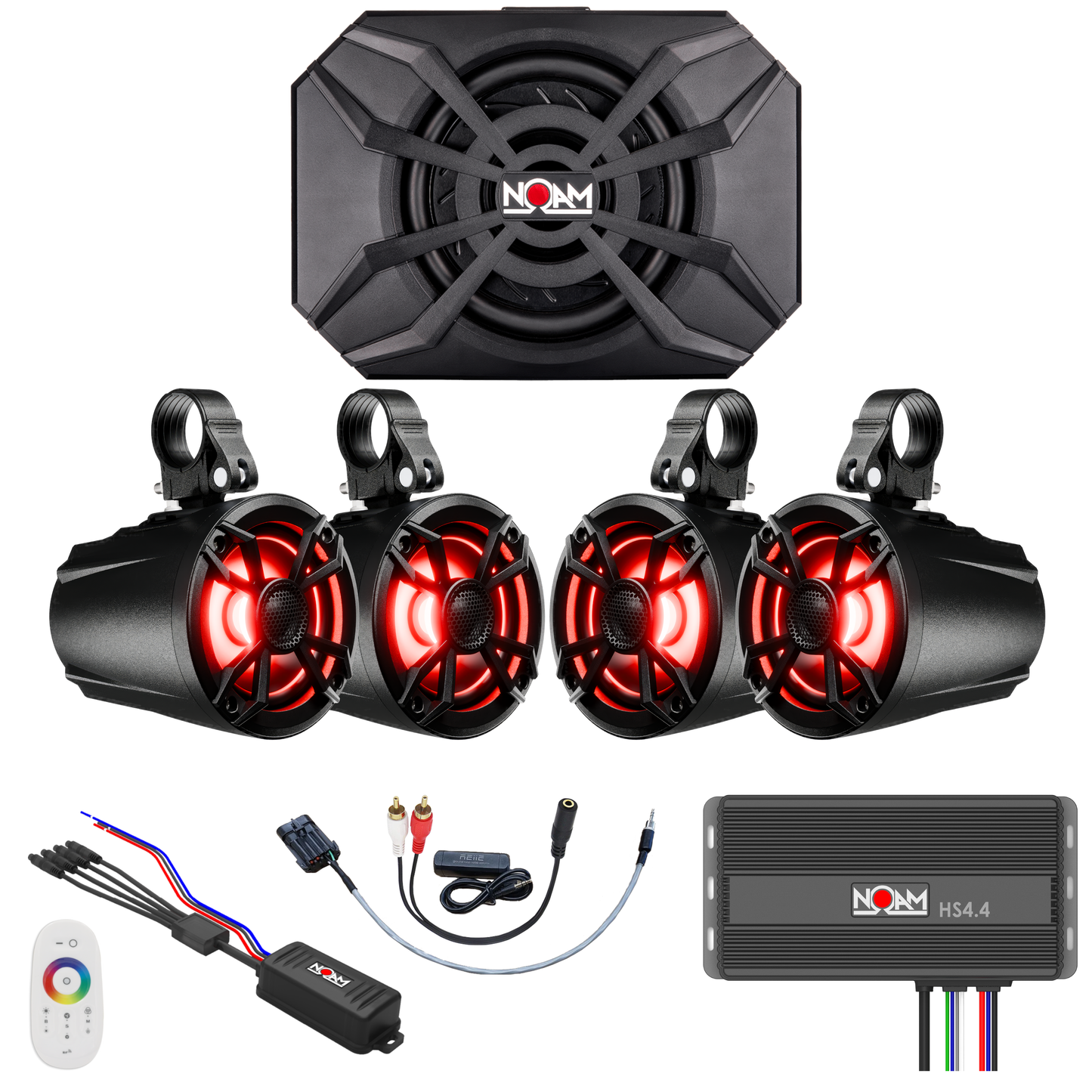 NUTV5-S QUAD - For Ride command - 2018-2023 RZR 1000/Turbo XP + 2018-2024 Ranger 1000 + 2018-2020 General