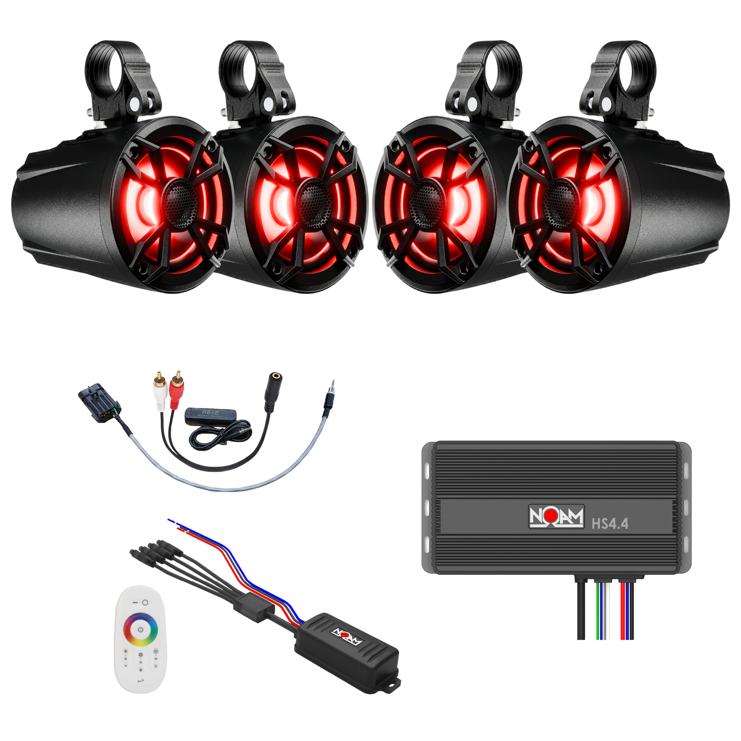 NUTV5 QUAD - For Ride Command - 2018-2023 RZR 1000/Turbo XP + 2018-2024 Ranger 1000 + 2018-2020 General