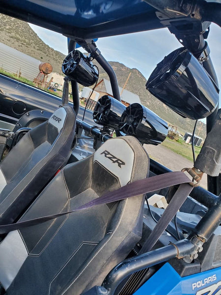 NUTV5 QUAD - For Ride Command - All years RZR Pro XP, PRO R, Turbo R Trail S 1000 + 2022-2025 General, XP 2024-2025