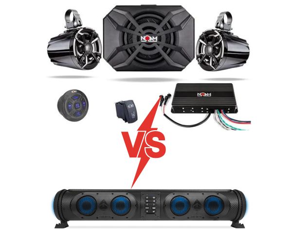 Soundbar vs Tower speakers - Which is the Best Choice for a UTV?