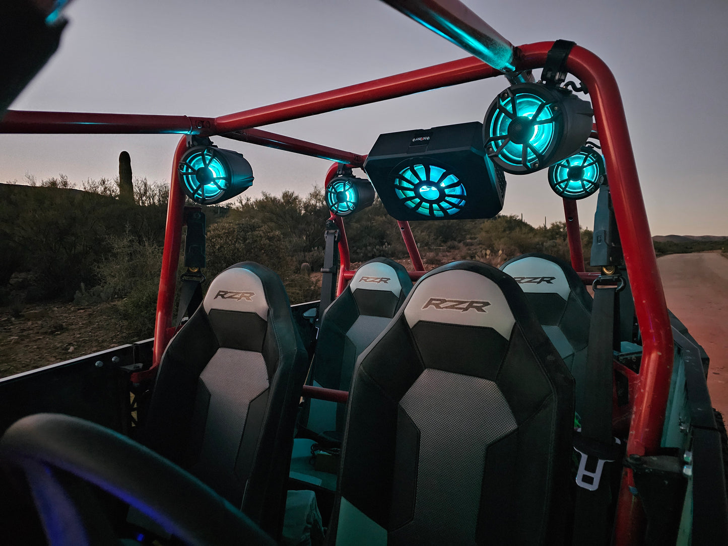 NUTV5-S QUAD - For Ride command - All years RZR Pro XP, PRO R, Turbo R Trail S 1000 + 2022-2025 General, XP 2024-2025