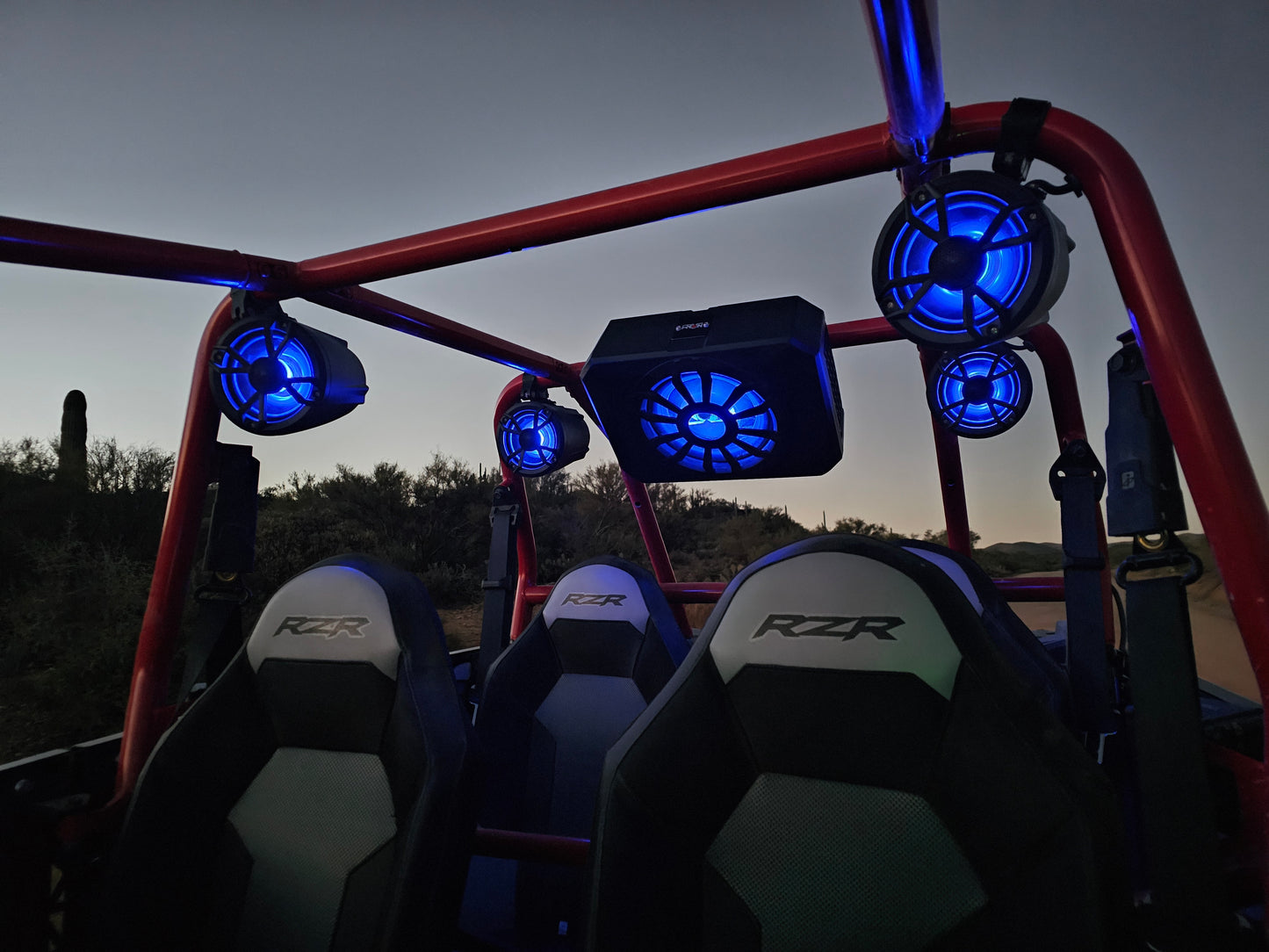 NUTV5-S QUAD - For Ride command - All years RZR Pro XP, PRO R, Turbo R Trail S 1000 + 2022-2025 General, XP 2024-2025