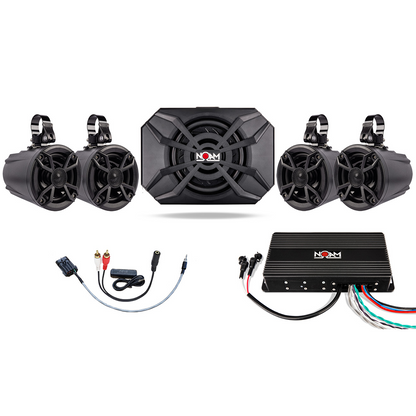 NUTV5-S QUAD - For Ride command - 2018-2023 RZR 1000/Turbo XP + 2018-2024 Ranger 1000 + 2018-2020 General