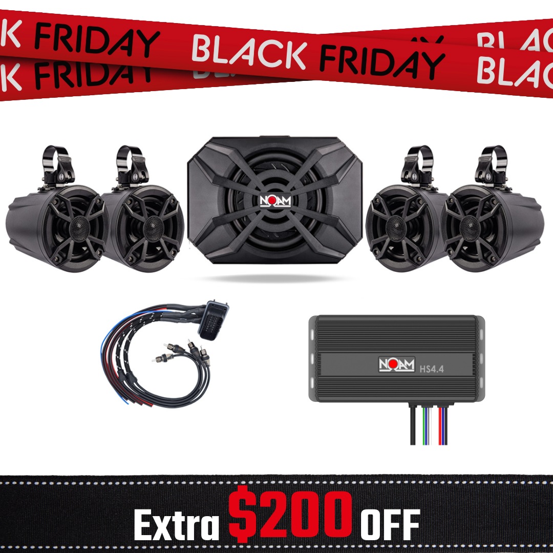 NUTV5-S QUAD - For Ride command - All years RZR Pro XP, PRO R, Turbo R Trail S 1000 + 2022-2025 General, XP 2024-2025