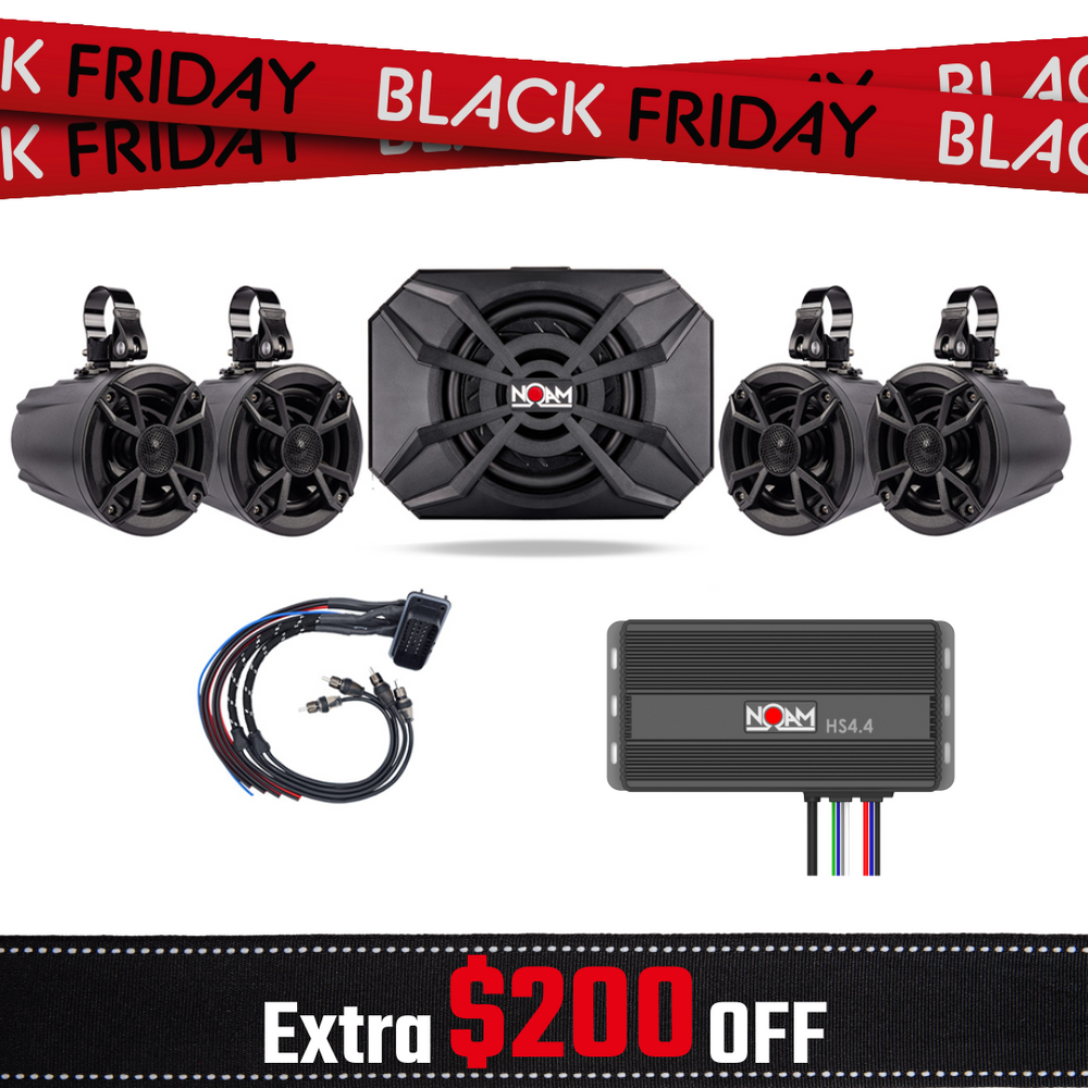 NUTV5-S QUAD - For Ride command - All years RZR Pro XP, PRO R, Turbo R Trail S 1000 + 2022-2025 General, XP 2024-2025