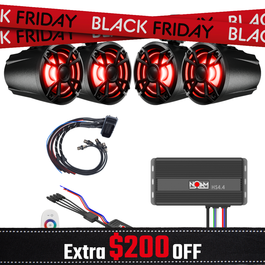 NUTV5 QUAD - For Ride Command - All years RZR Pro XP, PRO R, Turbo R Trail S 1000 + 2022-2025 General, XP 2024-2025