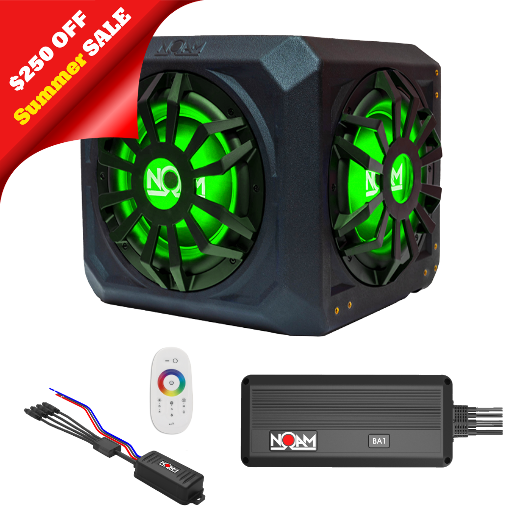 N10SB - Sub + Amp | Golf Cart – NOAM Audio