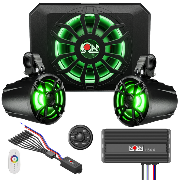 NOAM UTV Audio System | Stereo Kit (SXS) With Subwoofer – NOAM Audio