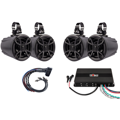 NUTV5 QUAD - For Ride Command - All years RZR Pro XP, PRO R, Turbo R Trail S 1000 + 2022-2025 General, XP 2024-2025