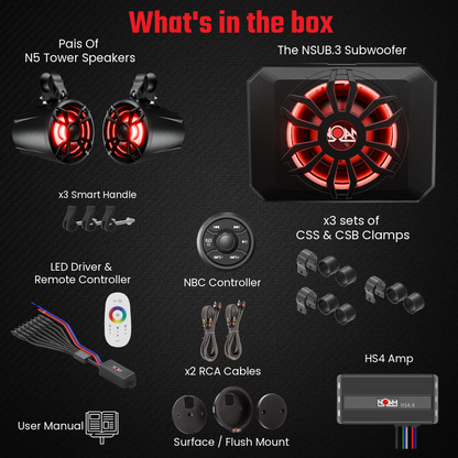 NUTV5-S | UTV Mounts