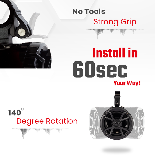 NUTV5-S QUAD | UTV Mounts