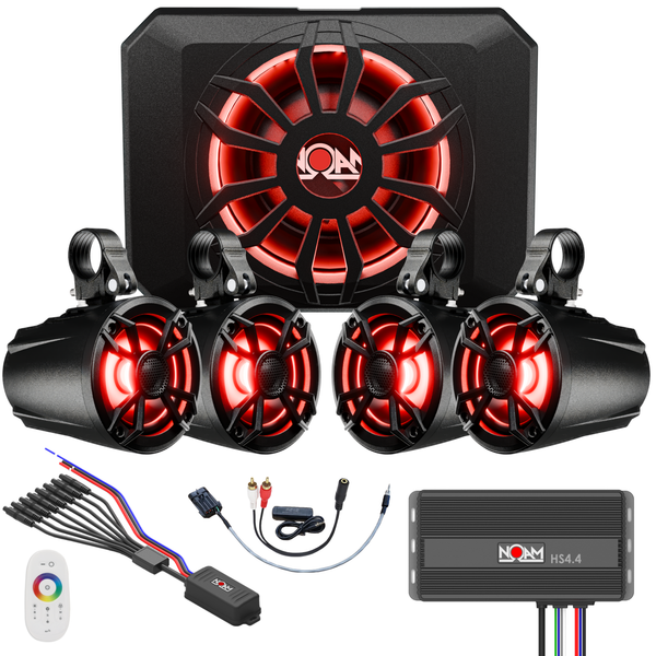 NUTV5-S QUAD - For Ride command - 2018-2023 RZR 1000/Turbo XP + 2018-2024 Ranger 1000 + 2018-2020 General