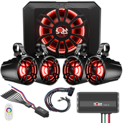 NUTV5-S QUAD - For Ride command - All years RZR Pro XP, PRO R, Turbo R Trail S 1000 + 2022-2025 General, XP 2024-2025