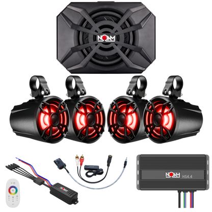 NUTV5-S QUAD - For Ride command - 2018-2023 RZR 1000/Turbo XP + 2018-2024 Ranger 1000 + 2018-2020 General