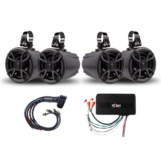 NUTV5 QUAD - For Ride Command - All years RZR Pro XP, PRO R, Turbo R Trail S 1000 + 2022-2025 General, XP 2024-2025