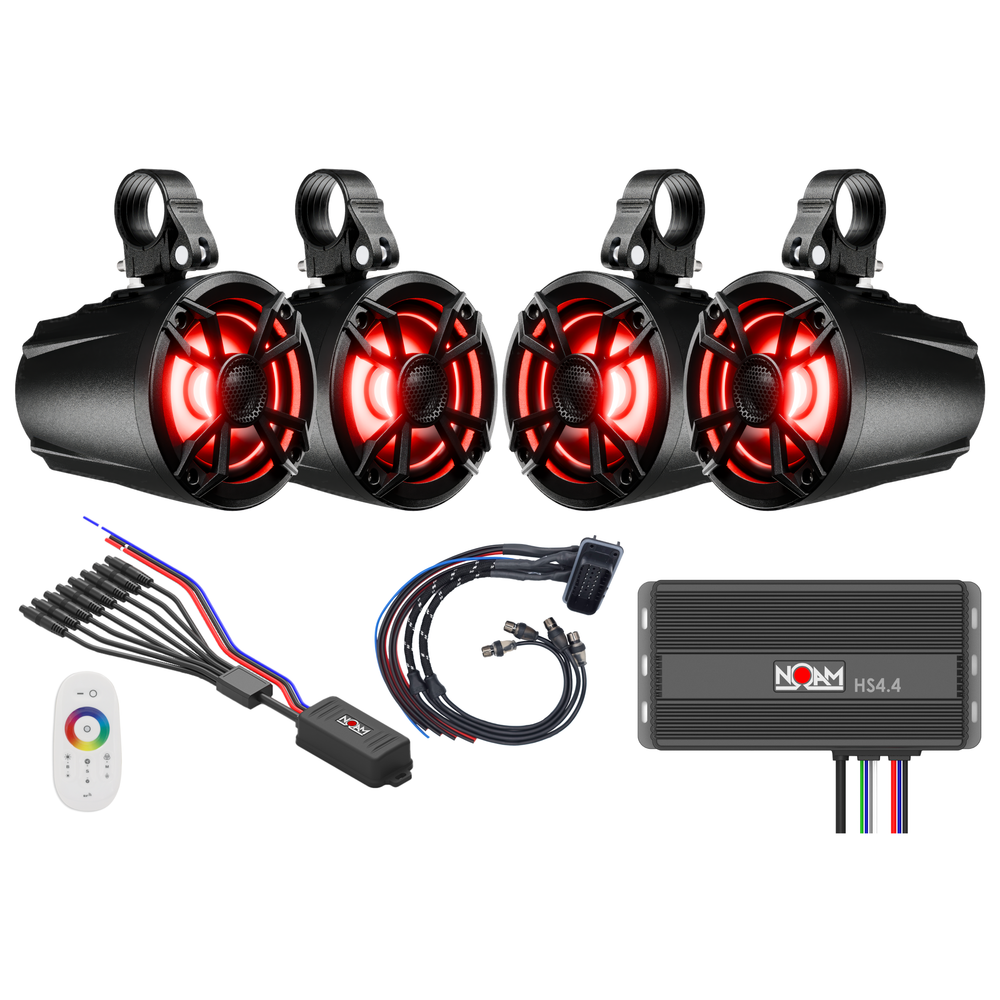 NUTV5 QUAD - For Ride Command - All years RZR Pro XP, PRO R, Turbo R Trail S 1000 + 2022-2025 General, XP 2024-2025