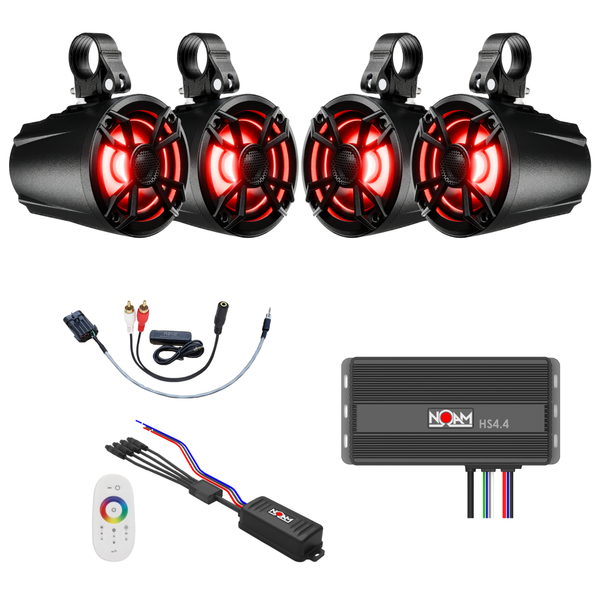 NUTV5 QUAD - For Ride Command - 2018-2023 RZR 1000/Turbo XP + 2018-2024 Ranger 1000 + 2018-2020 General