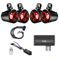 NUTV5 QUAD - For Ride Command - All years RZR Pro XP, PRO R, Turbo R Trail S 1000 + 2022-2025 General, XP 2024-2025