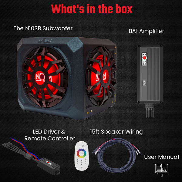 N10SB - Sub + Amp | Marine