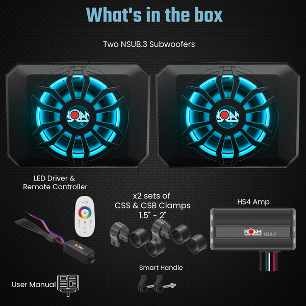 Dual NSUB.3 & HS4.4 | Marine Mounts