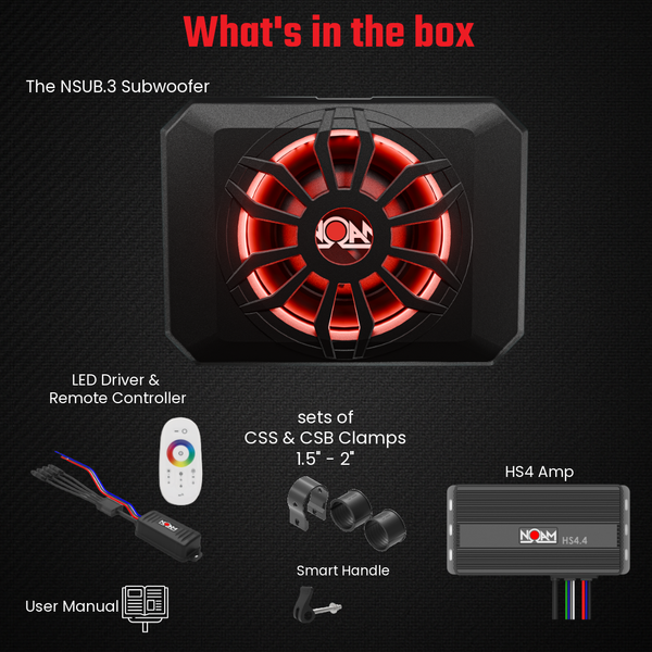 NSUB.3 & HS4.4 | UTV Mounts