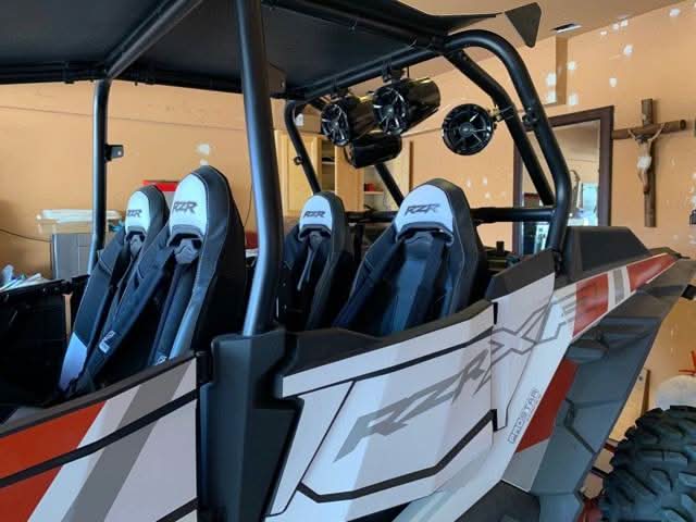 NUTV5 QUAD - For Ride Command - All years RZR Pro XP, PRO R, Turbo R Trail S 1000 + 2022-2025 General, XP 2024-2025